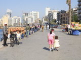 Corniche  Beirut  Lebanon  Middle East