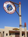 Noriega Livery Stable and Old Town Sign  Scottsdale  Phoenix  Arizona