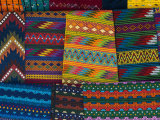 Textiles  Santiago Atitlan  Lake Atitlan  Guatemala  Central America
