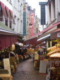 Rue Des Bouchers  Near Grand Place  Brussels  Belgium  Europe
