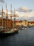 The Port of Sonderborg  Jutland  Denmark  Scandinavia  Europe