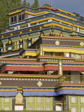 Main Monastery Building  Rumtek Gompa Complex  Gangtok  Sikkim  India  Asia