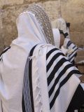 Worshippers at the Western Wall  Jerusalem  Israel  Middle East