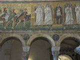 Mosaic Depicting the Three Kings Bringing Gifts to the Holy Child  Ravenna