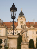 Baroque Valtice Chateau at Sunrise  Valtice  Brnensko Region  Czech Republic  Europe