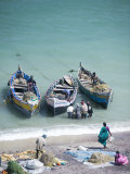 Unloading the Morning's Catch of Fish  Dhanushkodi  Tamil Nadu  India  Asia