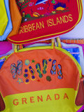 Souvenirs at Grand Anse Craft and Spice Market  Grenada  Windward Islands  Caribbean