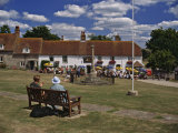Village Green and Pub in East Dean  East Sussex  England  United Kingdom  Europe