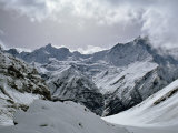 Machrapuchare from Annapurna Sanctuary  Nepal  Asia