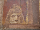 Roman Frescoes at Ecolano  UNESCO World Heritage Site  Campania  Italy  Europe
