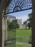 Through the Garden Gate  Raby Castle  Staindrop  County Durham  England  United Kingdom  Europe