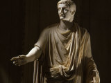 Tiberius 42 BC -37 AD  Second Roman Emperor  Marble Statue from the Vatican Collection