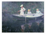 Boat the 'Norvegienne' at Giverny  France  c 1887
