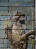 Archer  from Frieze of the Archers  Polychrome Glazed Brick  5th century BC