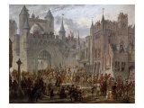 Henry II  1519-59 King of France  entering Metz  France  18 April 1552