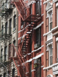 Fire Escapes  Chinatown  Manhattan  New York  United States of America  North America