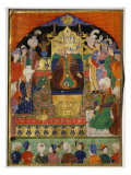 Court Scene from Shahnama  14th century Iran Timurid Period