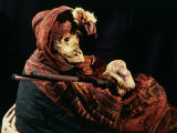 Mummy Wrapped in Textiles from Burial Site  c 700BC - 100 AD  Peru