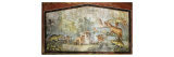 Roman Life on the River Nile Egypt  Fresco from temple of Bacchus at Pompeii 55-79 BC