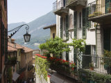 Street in Bellagio  Lake Como  Lombardy  Italy  Europe