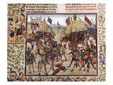 Battle of Crecy in 1346  Victory of Black Prince  Son of King Edward III  over Philip VI of France