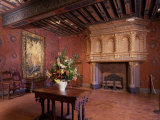 Room with Two Chimneys  16th Century Furnishings  Chau de Blois  France
