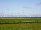 Wind Turbines in South Jutland  Denmark  Scandinavia  Europe