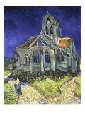 L'ise d'Auvers-sur-Oise vue du Chevet (Church of Auvers-sur-Oise)  1890