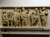 Jupiter  Pluto  Persephone  Neptune  Amphitrite  Marble Roman Imperial Era Relief (c490-30 BC)