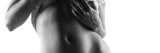 Frontal Nude on a White Background