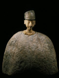 Large Idol with Green Cap  Schist or Lapis-lazuli  Bactrian  Afghanistan  c2500-2000 BC
