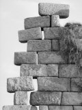 Stacked Stone Forming a Wall