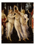 La Primavera (Spring) Detail of Three Graces  c1475