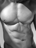 Muscular Shot of Male Chest and Stomach