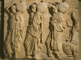 Bearers Carrying Hydria  the Parthenon Frieze (East Side)  c 442-38 BC Classical Greek