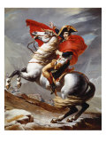 Napoleon Bonaparte  1769-1821  Emperor of the French  Crossing the Alps