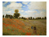 Les Coquelicots  (Poppies near Argenteuil) 1873