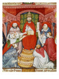 Pope Clement VII  1478-1534 (Giulio de Medici)  Dictating his Laws  16th century Manuscript