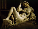 Tomb of Giuliano de Medici  Showing Night  1524-31  Medici Chapel