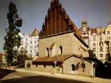 Oldest Synagogue in Europe  built 1270  Prague  Czech Republic