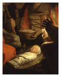 Infant Christ  from The Adoration of the Shepherds
