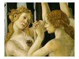 La Primavera (Spring) Detail of Two of the Three Graces c1475
