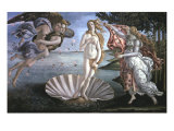 The Birth of Venus  with Chloris  Zephyrus and Spring  c1485