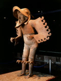 Eagle Man  Terracotta  from Recinto de los Caballeros Aguilas  Mexico