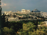 Athens  Greece  Showing the Acropolis