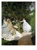 Femmes au jardin (Women in the Garden)  1866-67