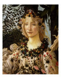 La Primavera  Spring  Detail of Spring  Flora  c1475