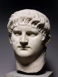 Nero  37-68 AD  Roman Emperor  Colossal Marble Head