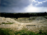 Greek Amphitheatre Hewn into the Rock  3rd century BC  Syracuse  Sicily
