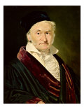 Portrait of Carl Friedrich Gauss  1840